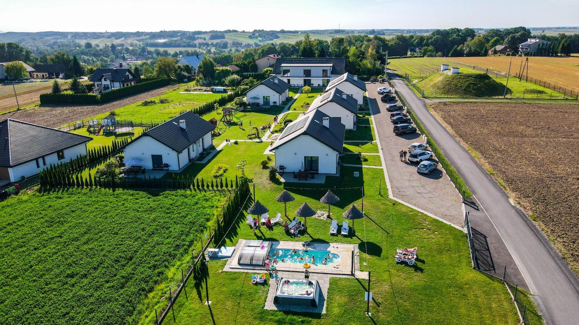 Appartamento Sloneczne Wzgorze Zator Esterno foto